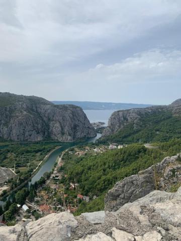 Panorama Sea View Apartment H Omis Ngoại thất bức ảnh